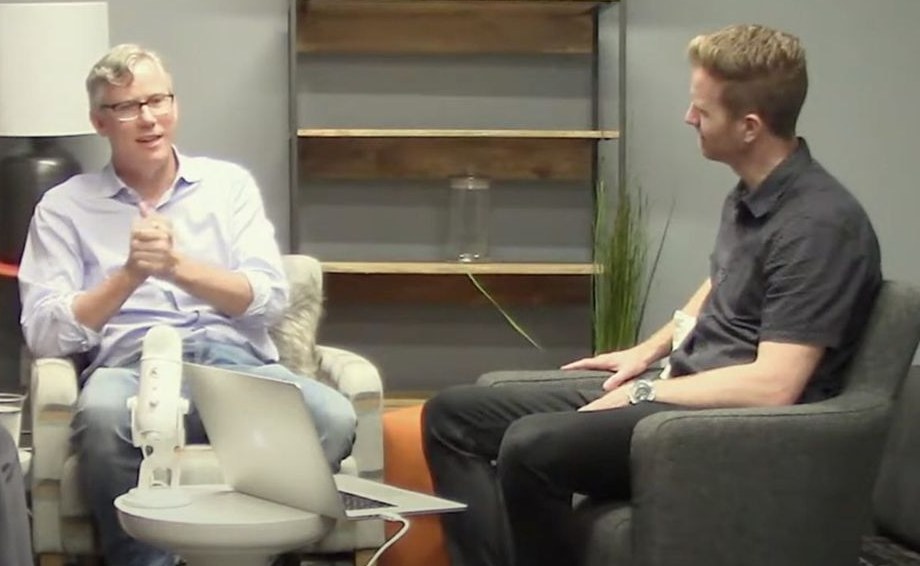 Mark interviewing Brian Halligan, co-founder and CEO of HubSpot